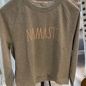 Rae Dunn Namaste Sweatshirt women’s Large.